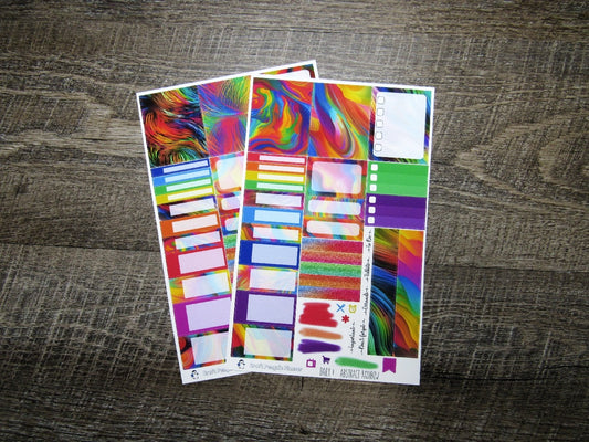 Abstract Rainbow DAILY kit