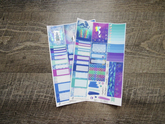 Be A Mermaid FOILED DAILY kit