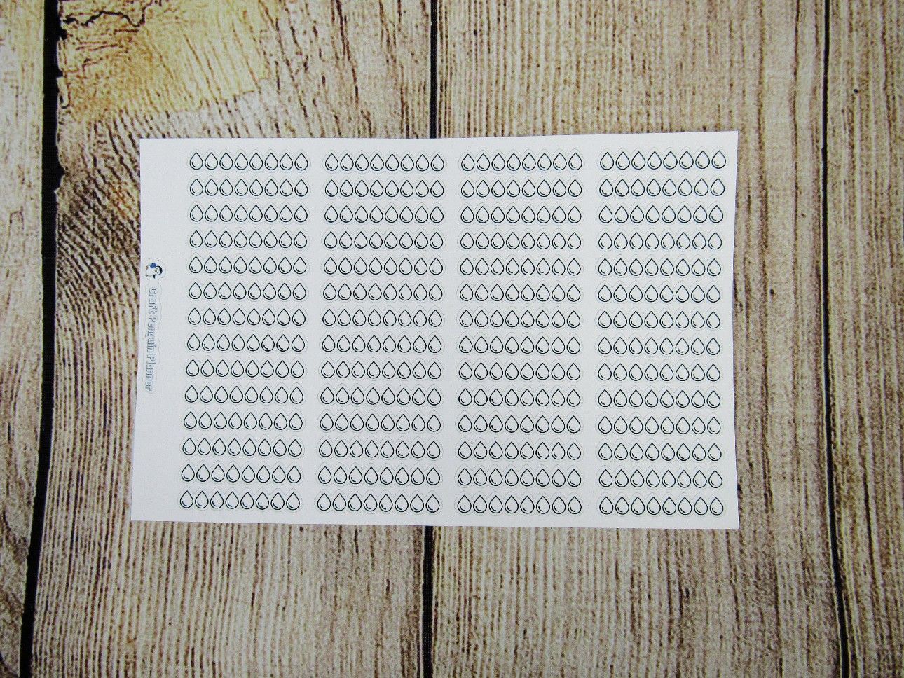 Daily Hydrate Tracker Stickers