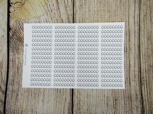 Daily Hydrate Tracker Stickers