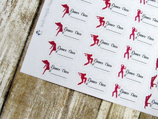 Dance Class Stickers
