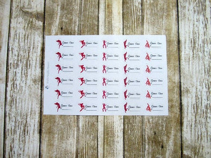 Dance Class Stickers