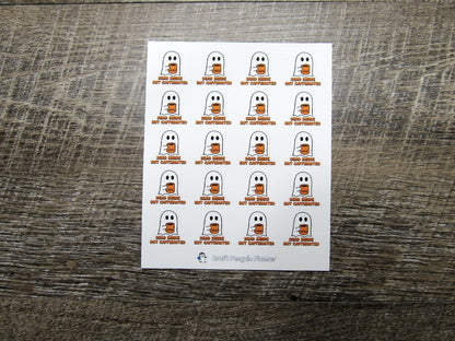 Dead Inside but Caffeinated Stickers