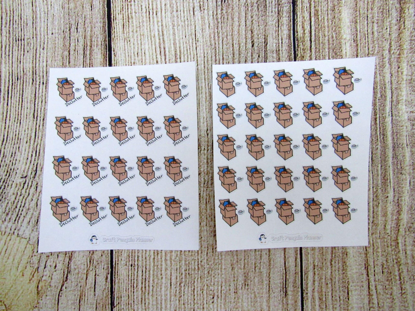 Packing & Declutter Hand Drawn