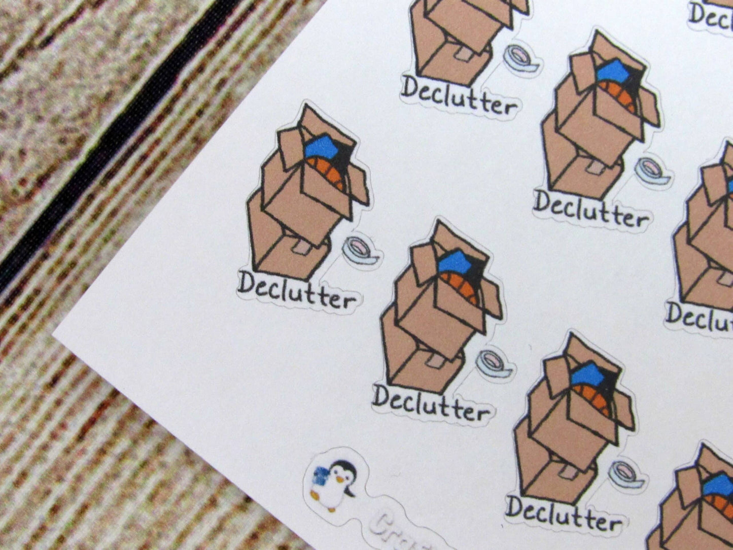 Packing & Declutter Hand Drawn