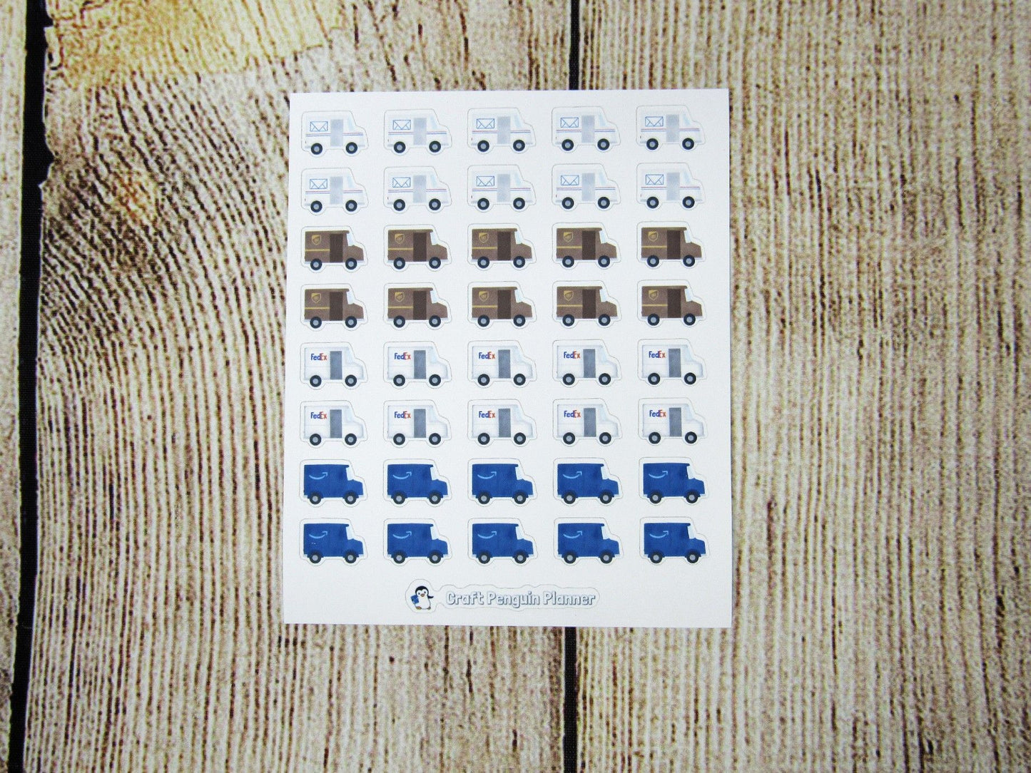 Delivery Truck Stickers