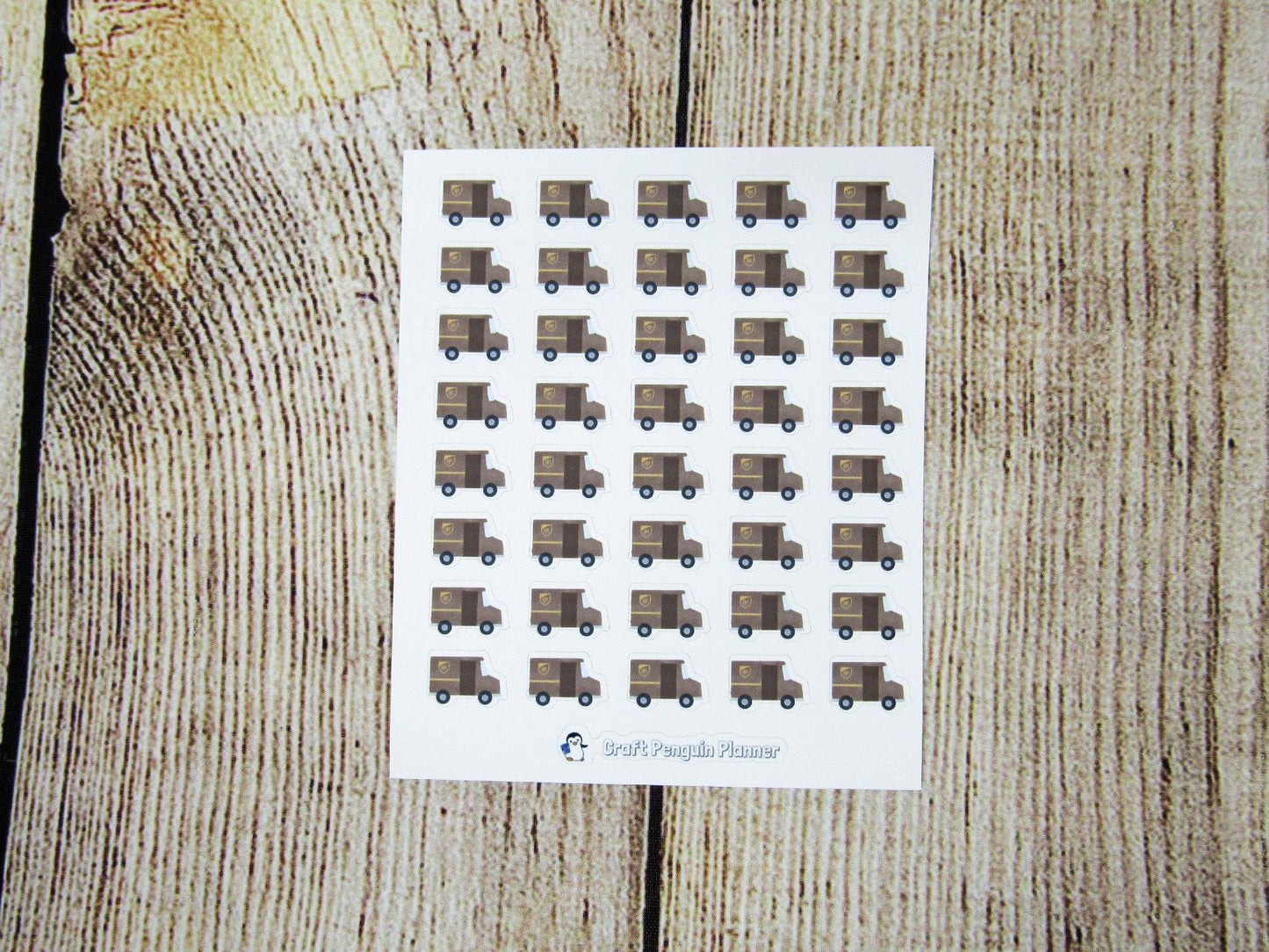 Delivery Truck Stickers