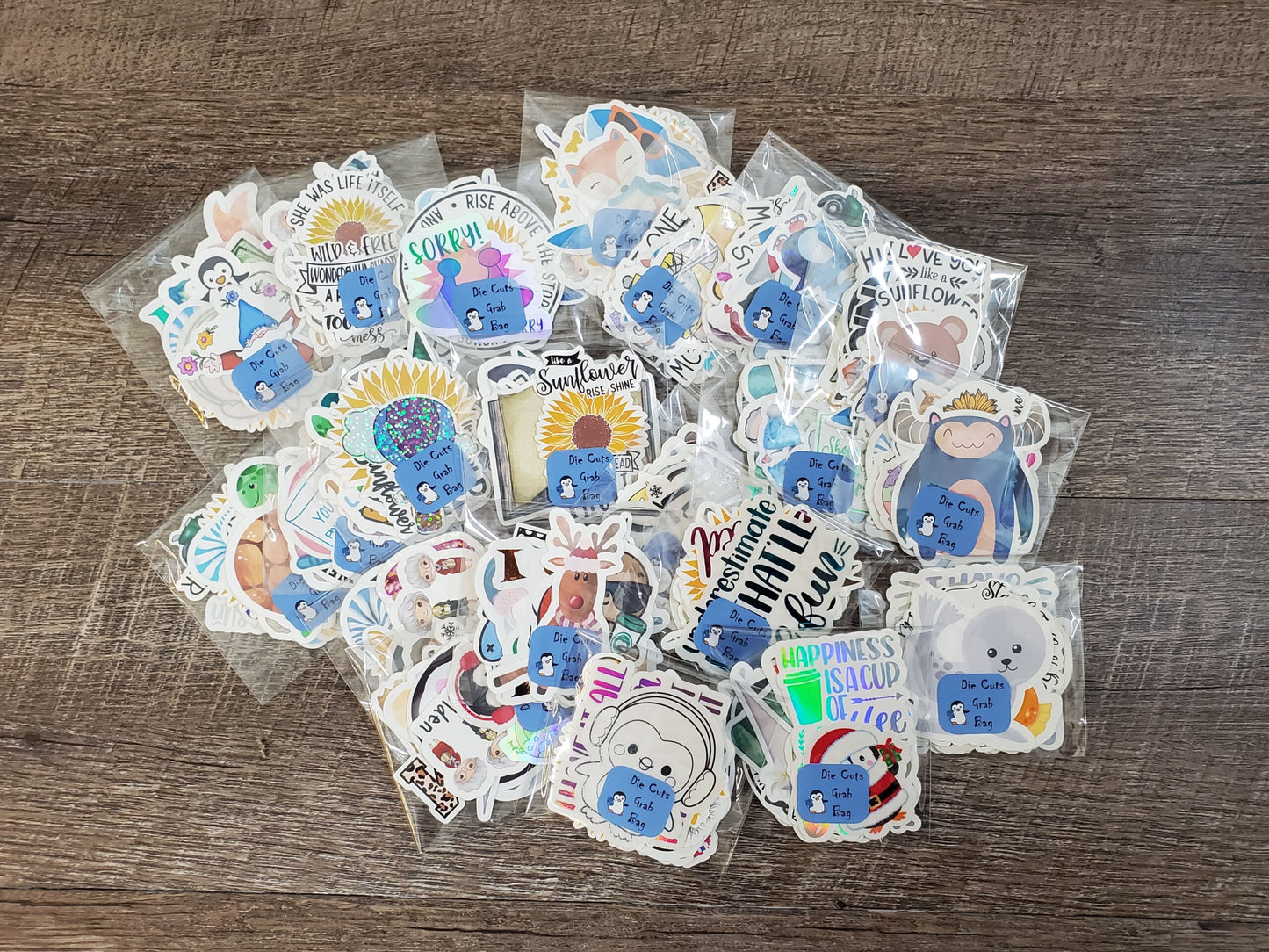 Die Cut Grab Bags- NO COUPONS