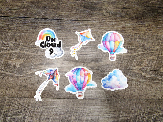 On Cloud 9 Sticker Die Cuts