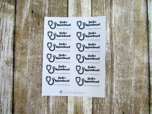 Doctor Appointment Stickers