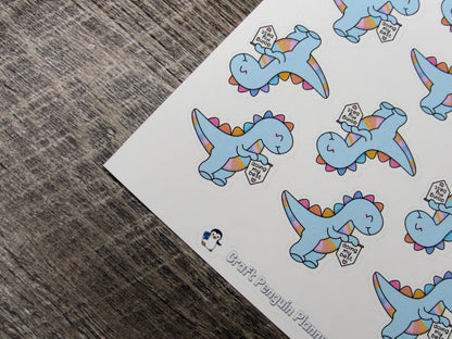 Doing my Best Dino stickers