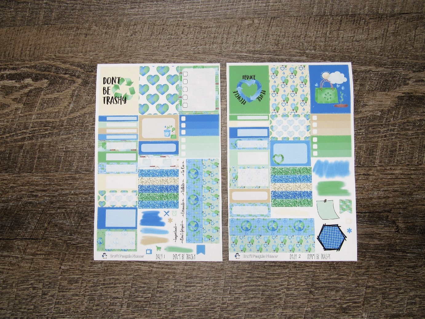 Don't Be Trashy DAILY kit