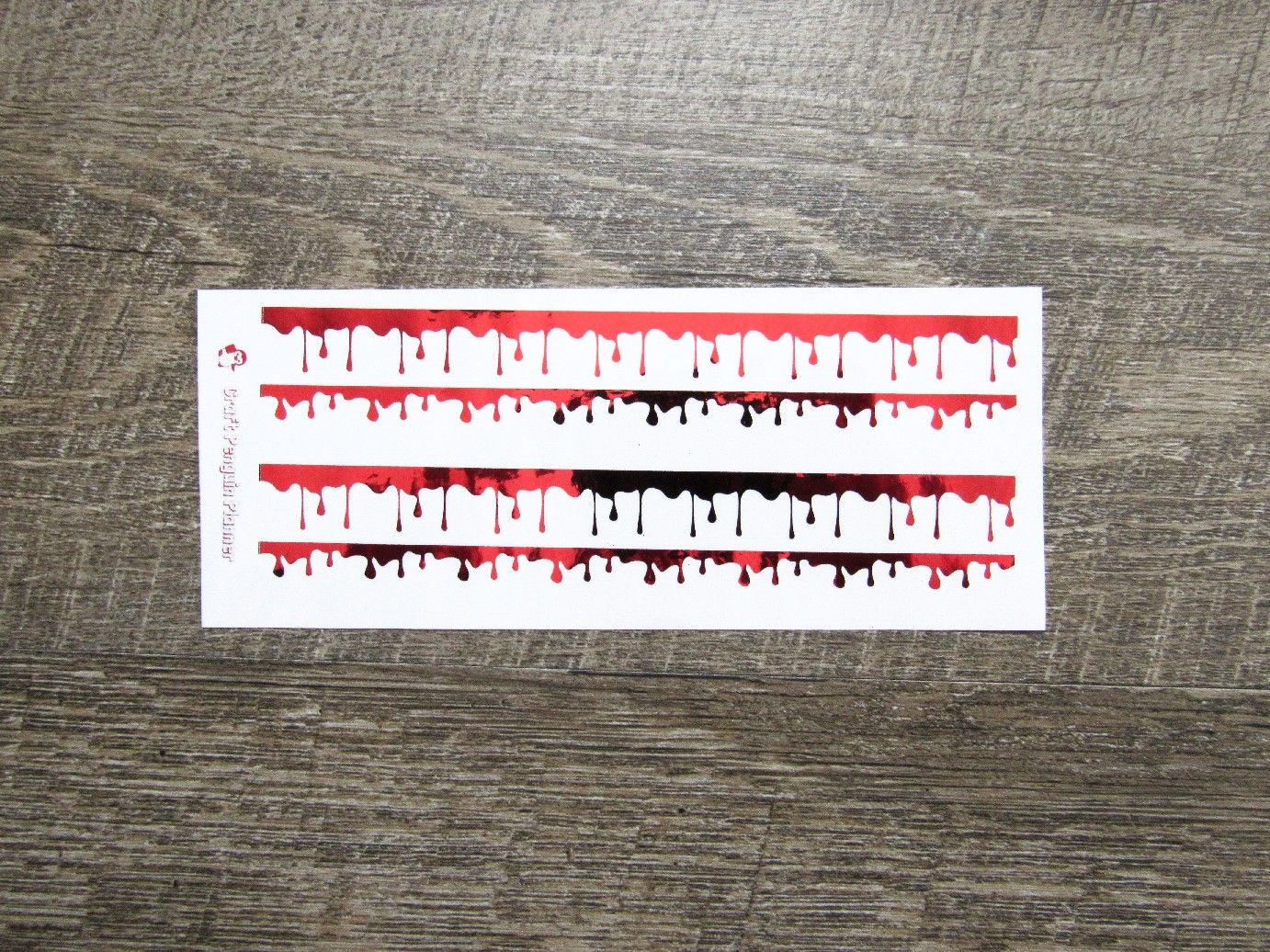 Drips Washi Overlay
