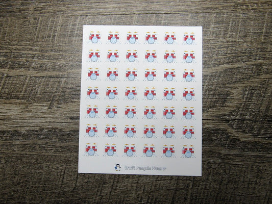 Drum Set Stickers