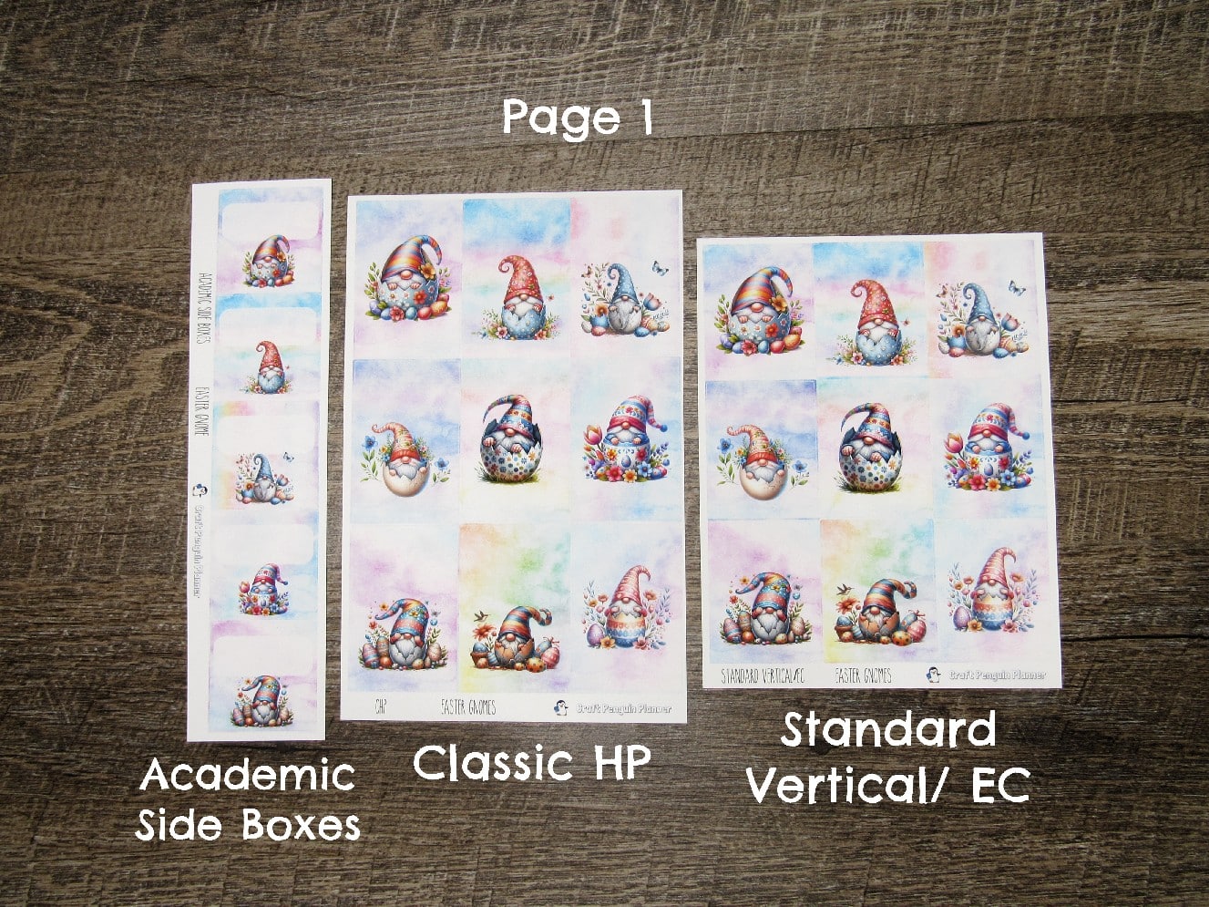 Easter Gnomes Weekly, CHOOSE YOUR KIT