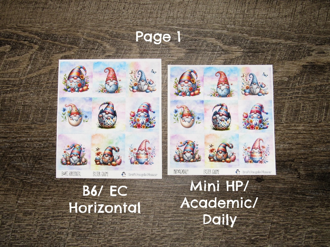 Easter Gnomes Weekly, CHOOSE YOUR KIT