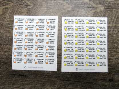 Energy Level Stickers