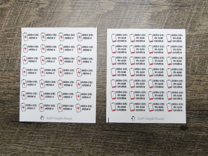 Energy Level Stickers