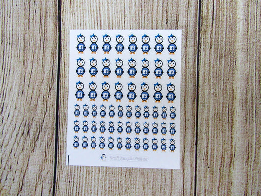 Social Media Waddles & Snowflake