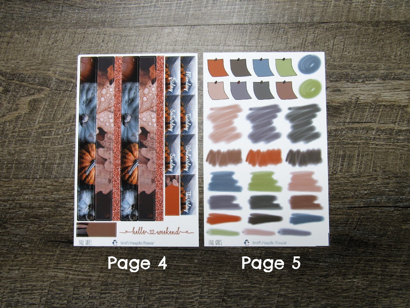 Fall Vibes Weekly, CHOOSE YOUR KIT