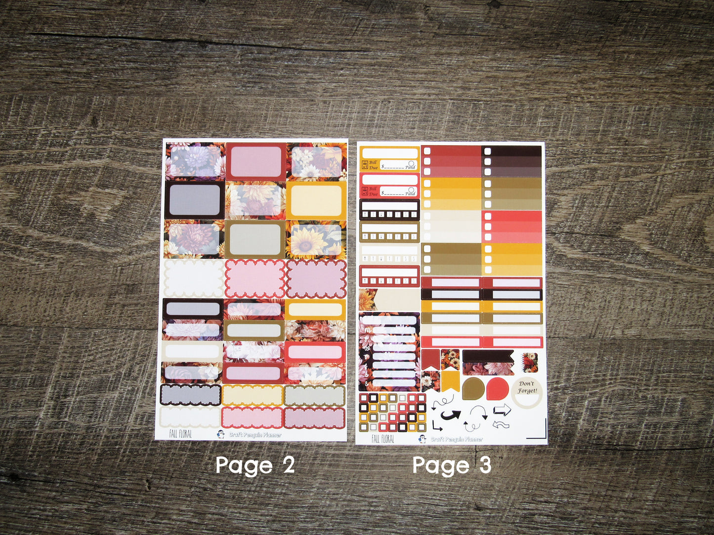 Fall Floral Weekly, CHOOSE YOUR KIT