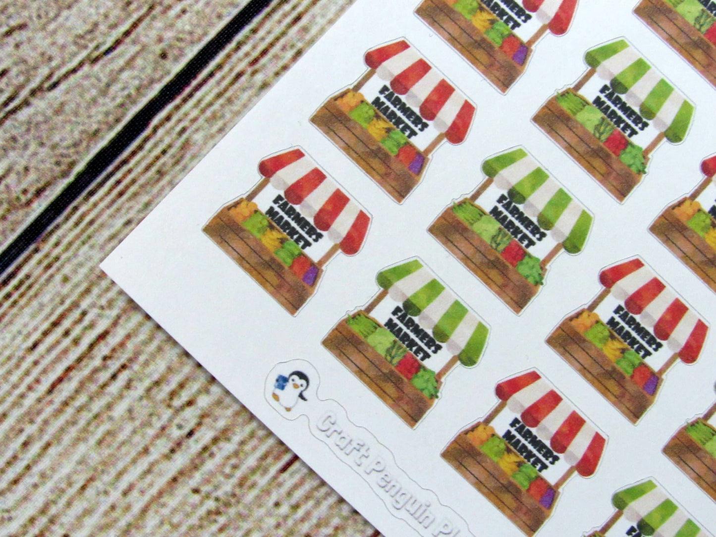 Farmers Market stickers