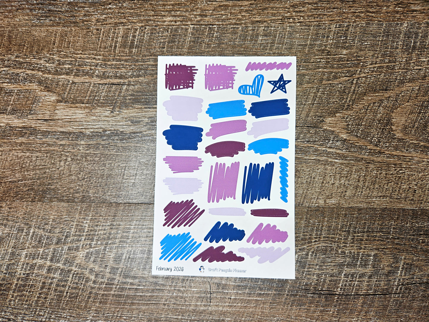 February 2026 Doodle Bundle- NO COUPONS