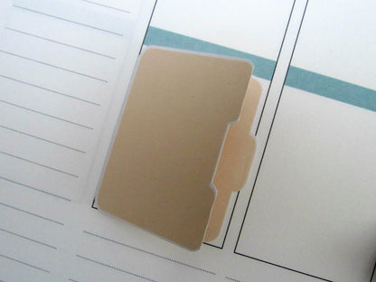 File Folder Foldable Sticker