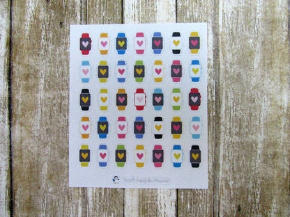 Fitness Watch stickers