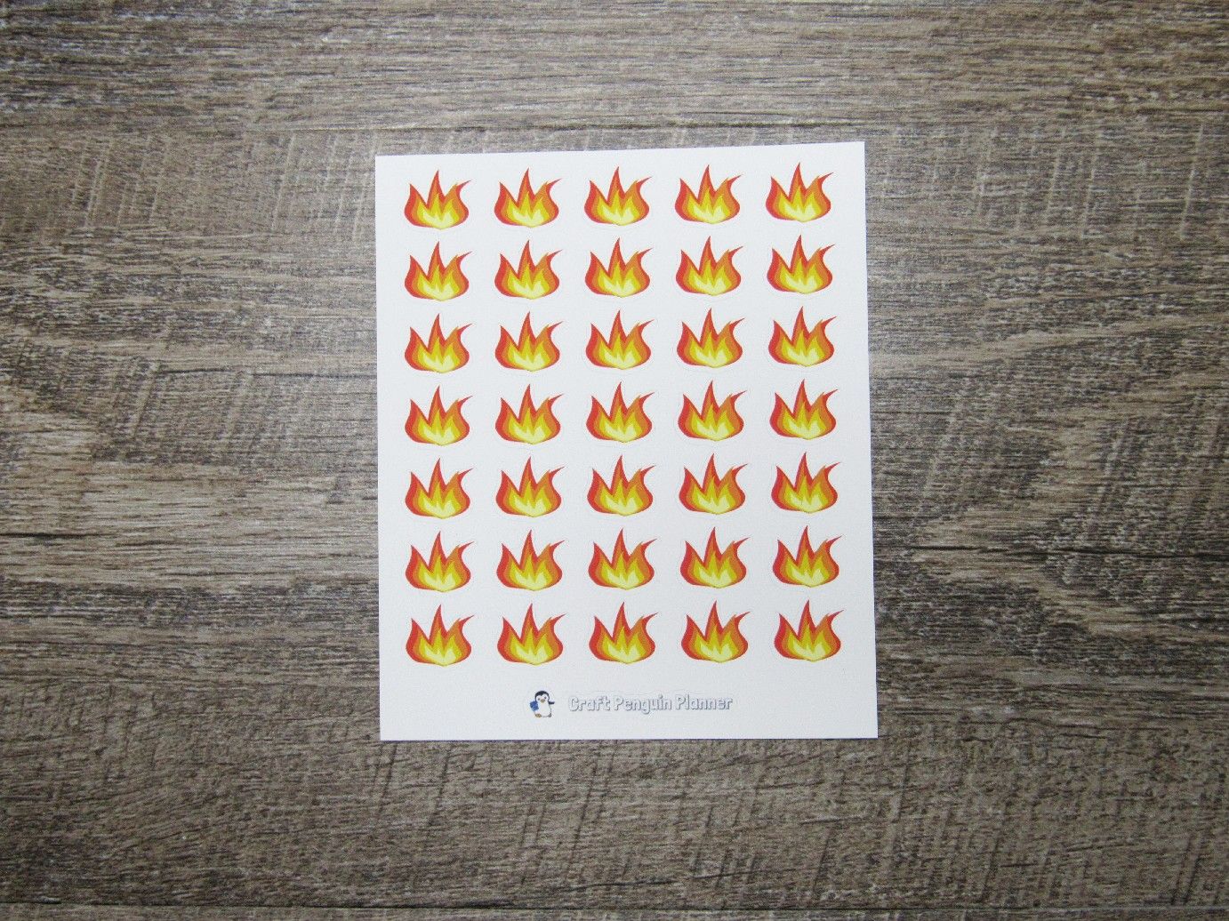 Flame Stickers