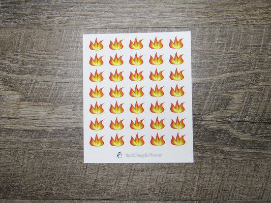 Flame Stickers