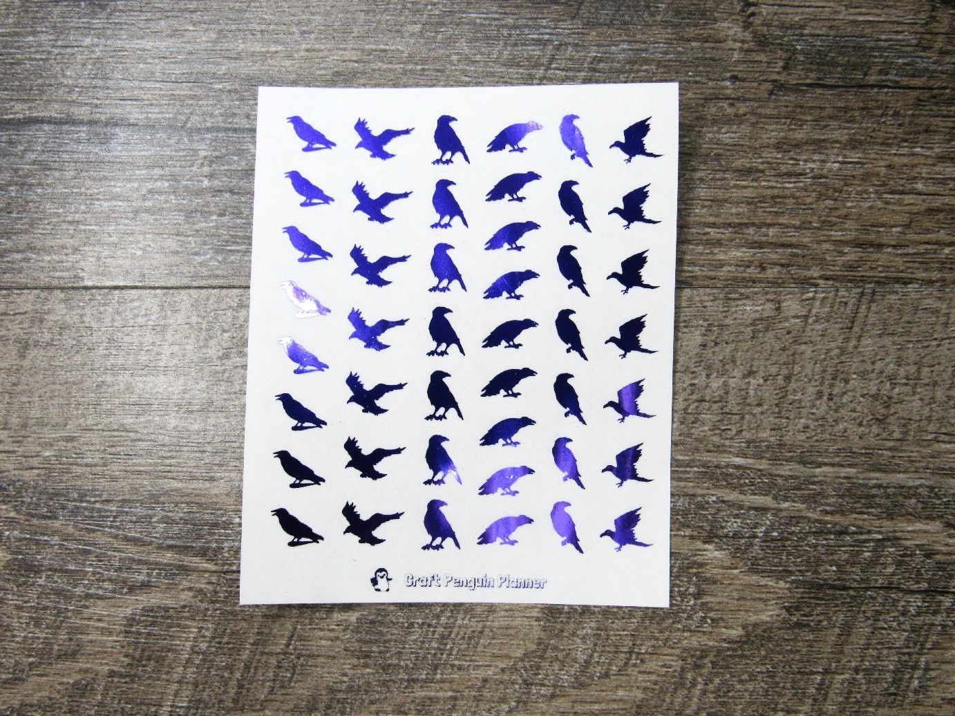 FOILED Crows & Ravens