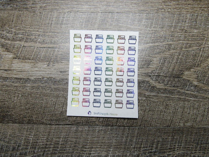 Individual FOILED Icon Sheets