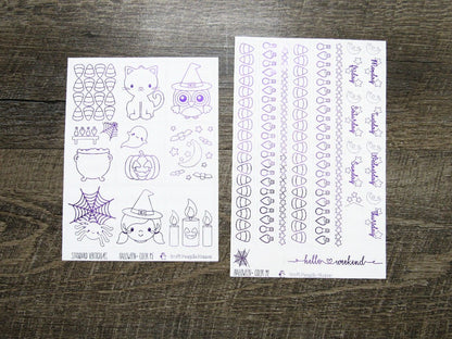 Halloween COLOR ME Kit