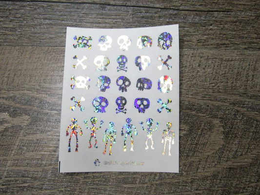 FOILED Skulls & Skeletons