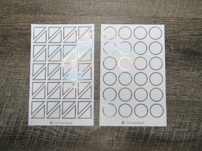 Foiled Stitched Boxes