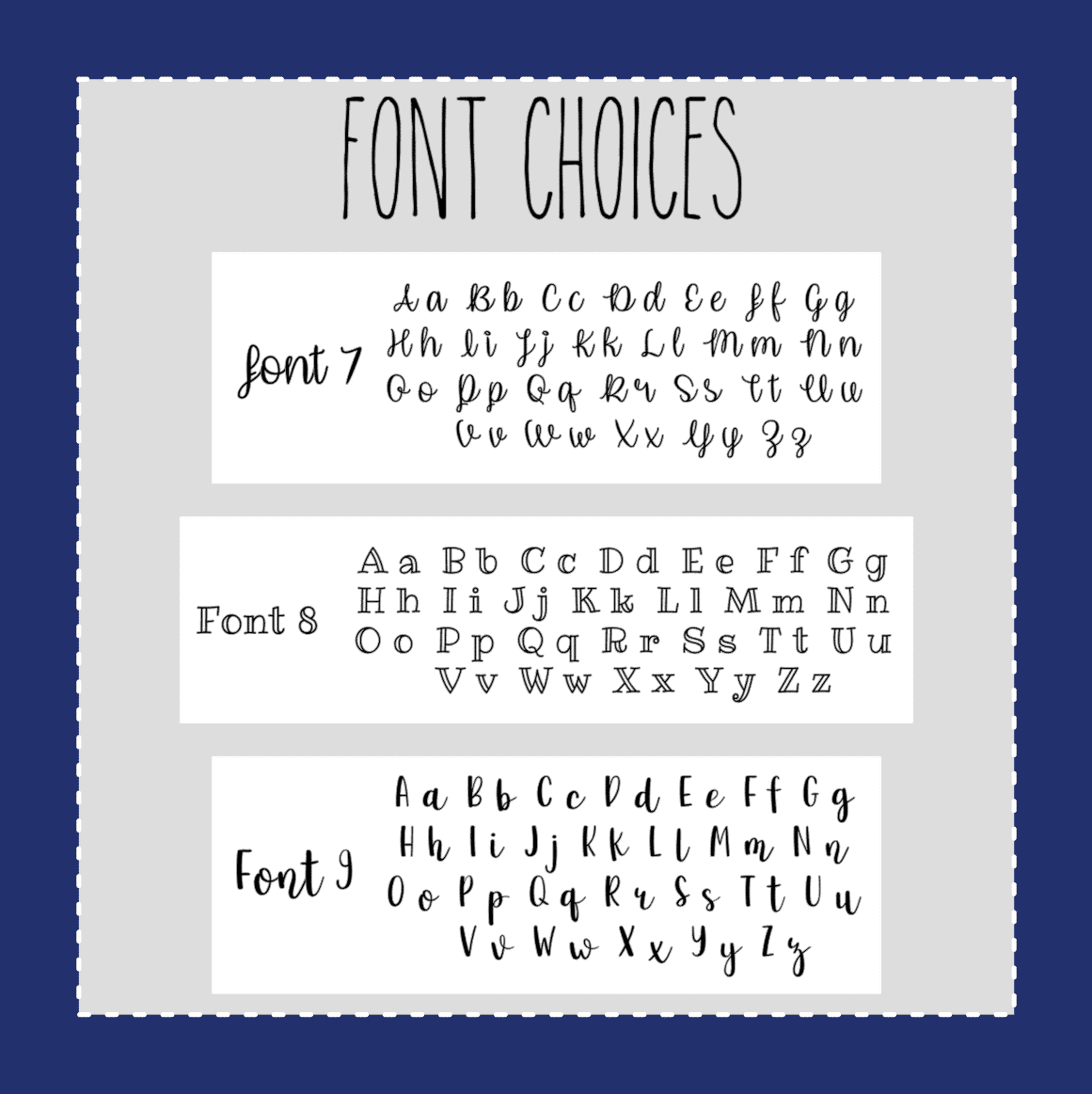 Custom Foiled Name Script Sticker