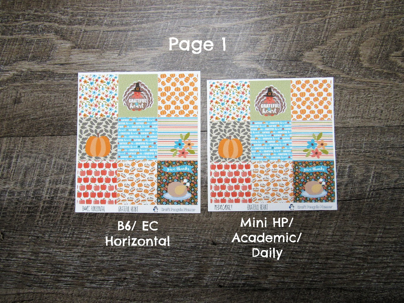 Grateful Heart Weekly, CHOOSE YOUR KIT