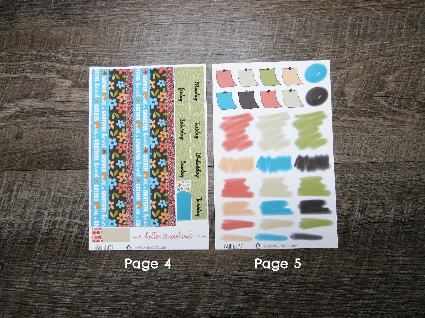 Grateful Heart Weekly, CHOOSE YOUR KIT