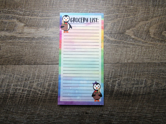 Grocery List Notepad