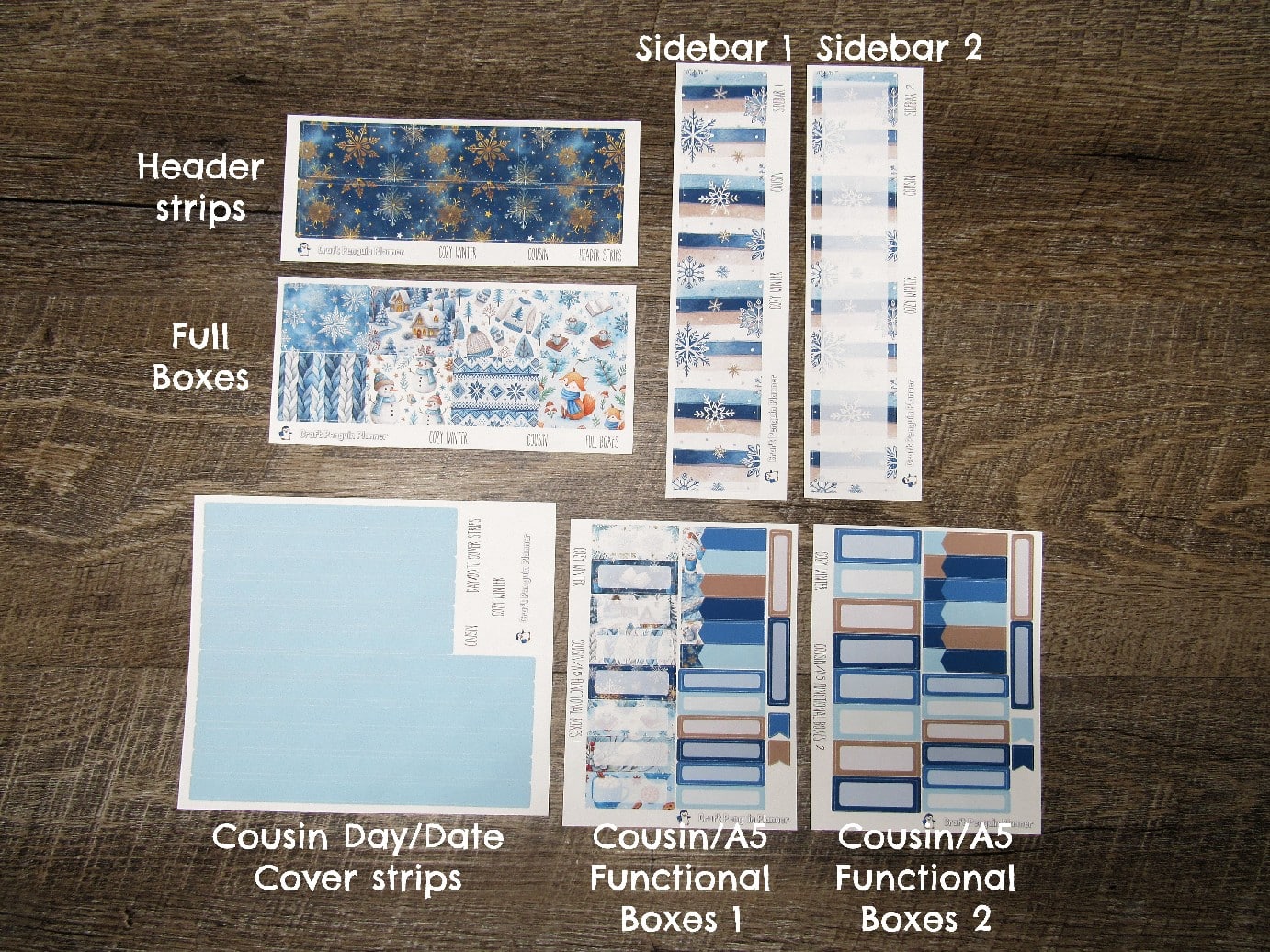 Cozy Winter Monthly, CHOOSE YOUR KIT