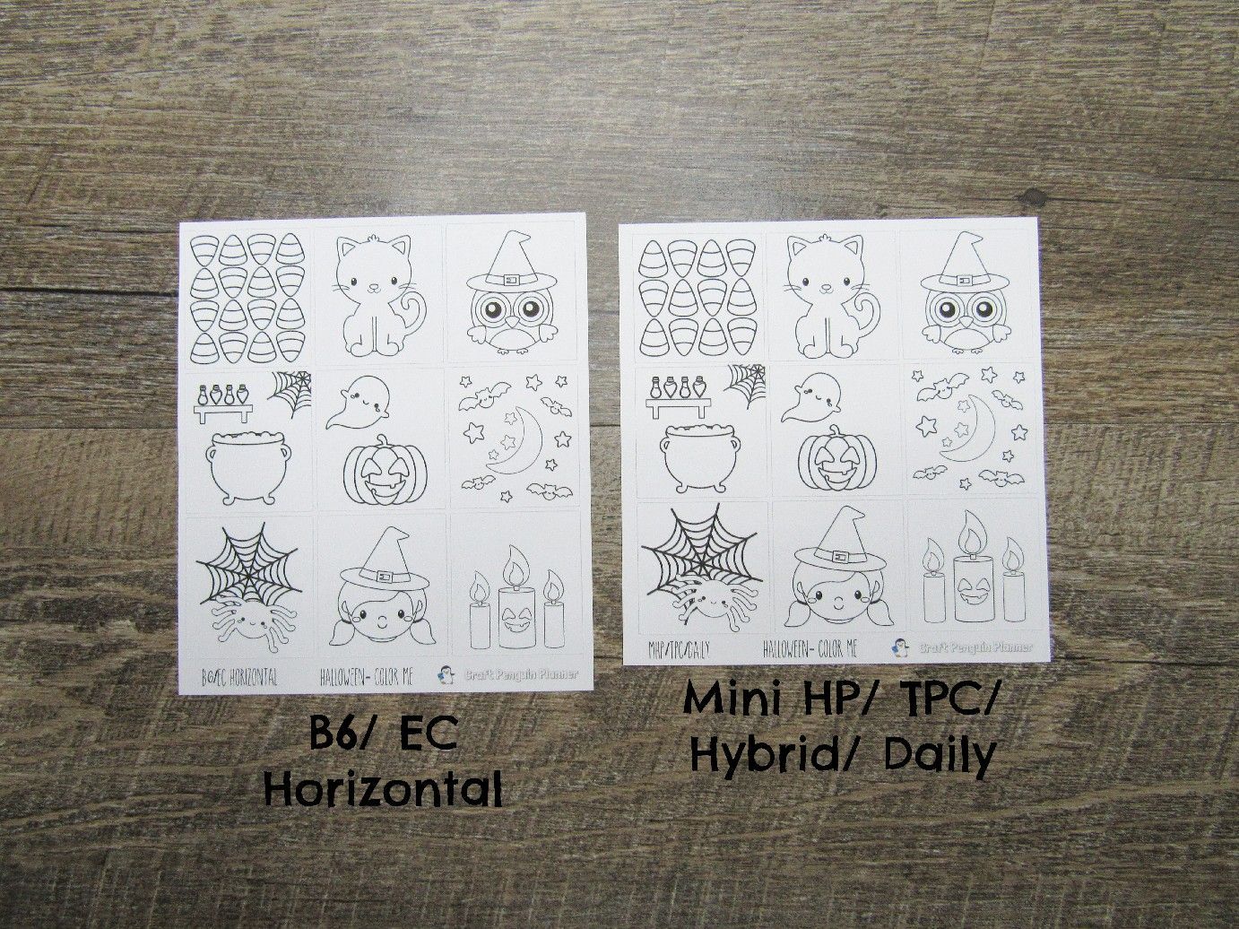 Halloween COLOR ME Kit