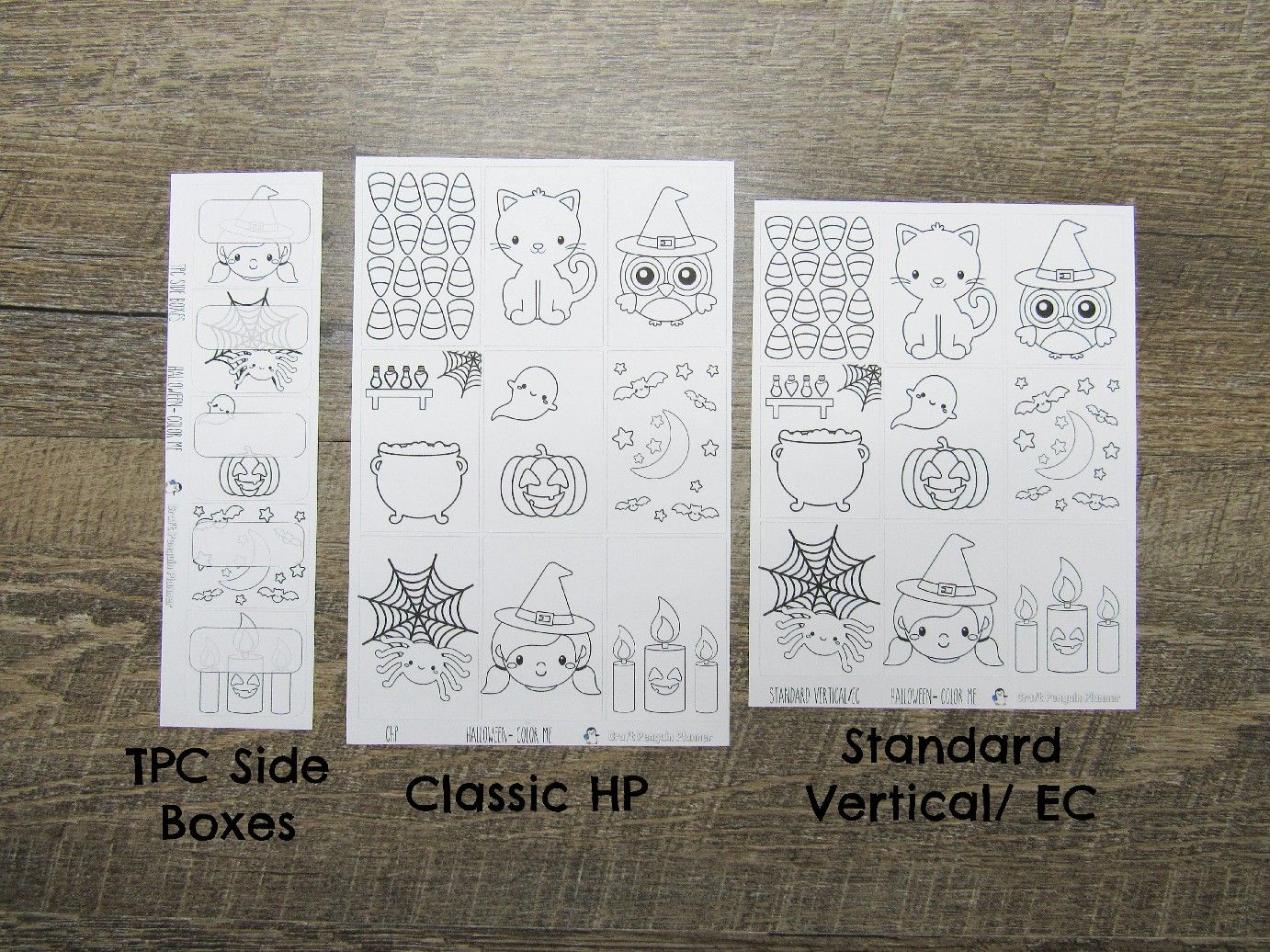 Halloween COLOR ME Kit