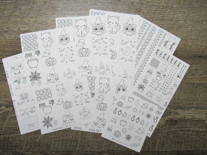 Halloween COLOR ME Kit