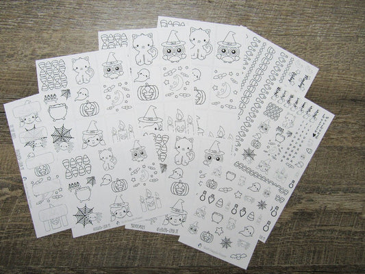 Halloween COLOR ME Kit