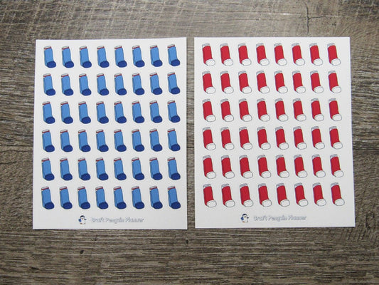 Hand drawn Inhaler sticker