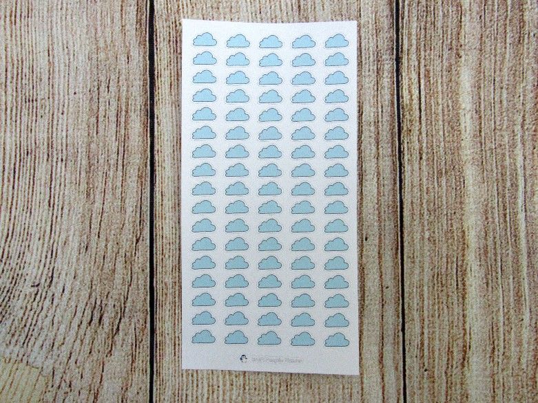 Hand Drawn weather stickers