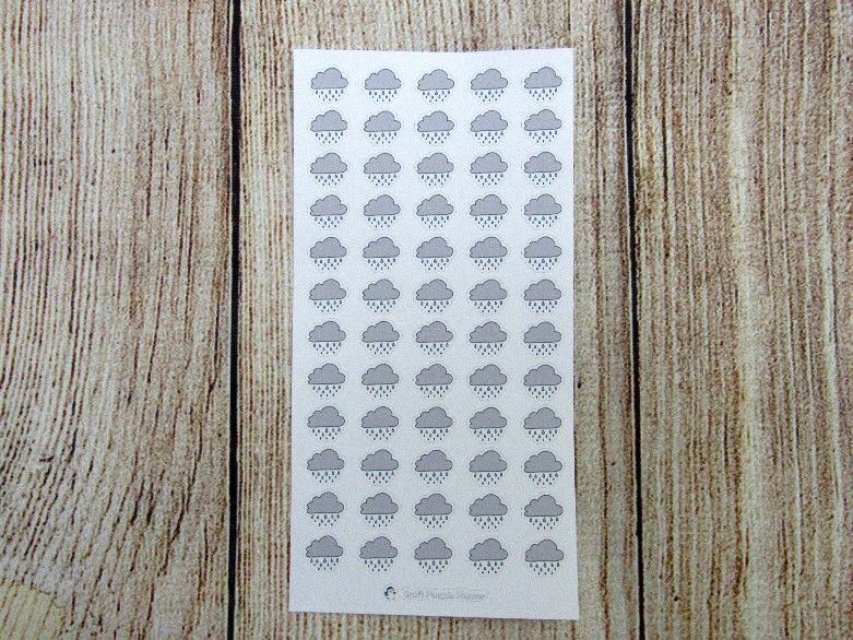 Hand Drawn weather stickers