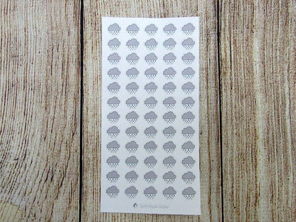 Hand Drawn weather stickers