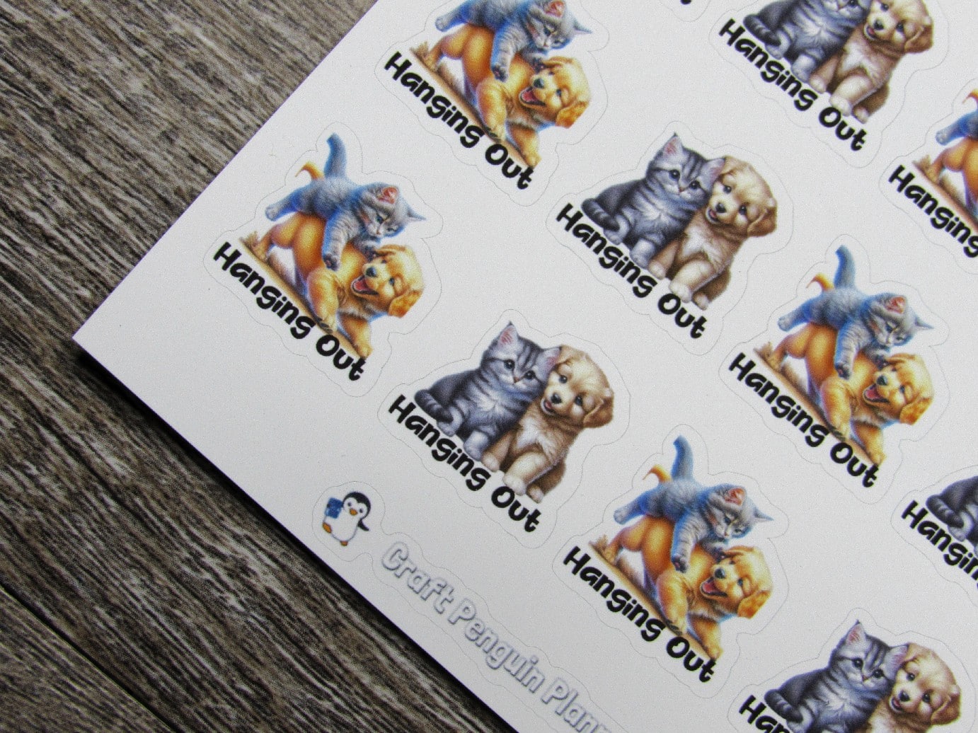 Hanging Out Stickers